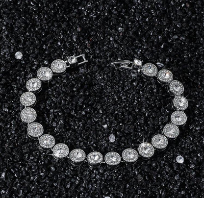 Pulsera brillo circular