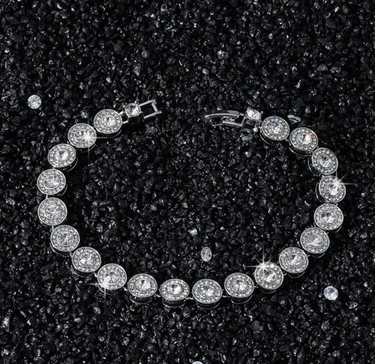 Pulsera brillo circular